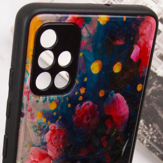 TPU+PC чохол Prisma Ladies для Samsung Galaxy A51 Peonies | Зображення 4