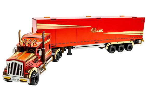 Конструктор Puz-00952 "Wood  Truck", дерев'яний PuzzleOk | Зображення 7