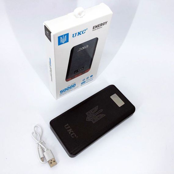 Акумулятор портативний павербанк POWER BANK UKC ART-4148/4204. 50000mah, 4USB, зовнішній акумулятор | Зображення 6