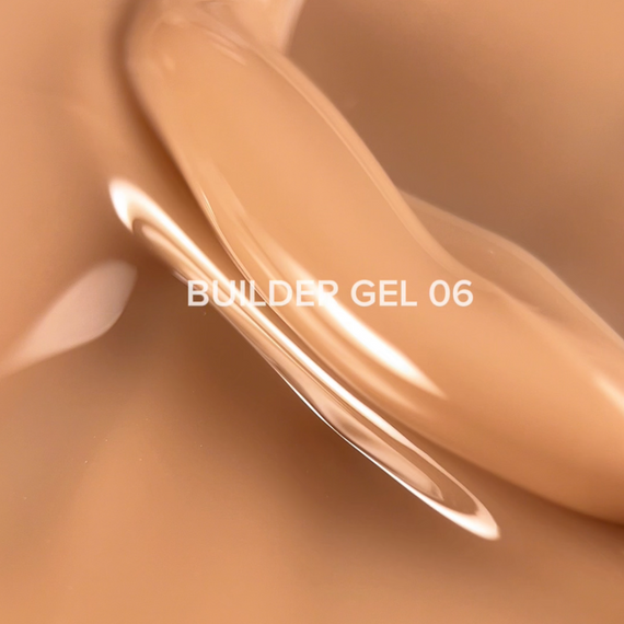 Гель для нарощення нігтів Valeri Builder Gel №06 (холодний бежевий) 15мл | Зображення 1