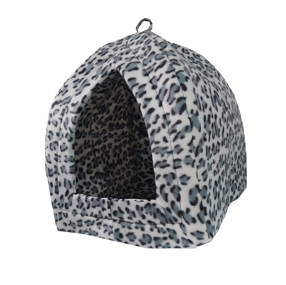 М'який будиночок для собак та кішок Pet Hut White 35см х 40см. | Зображення 1
