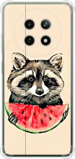 Чохол на Realme Realme 12 5G Єнотик з кавуном "4605u-3705-2448"