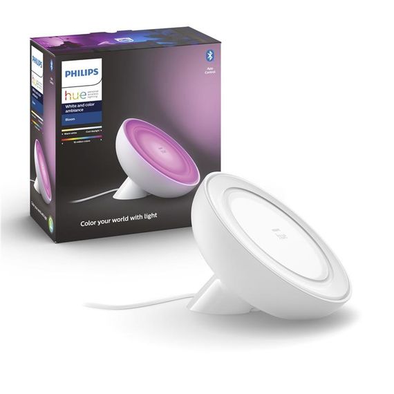 Philips Hue Настільна лампа Bloom, 2000K-6500K, Color, Bluetooth, з димером, біла (929002375901) | Зображення 7