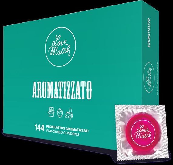 Презервативы Love Match Arromatizato 144 pack Sex Aura