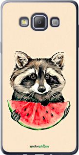 Чохол на Samsung Galaxy A7 A700H Єнотик з кавуном "4605u-117-2448"