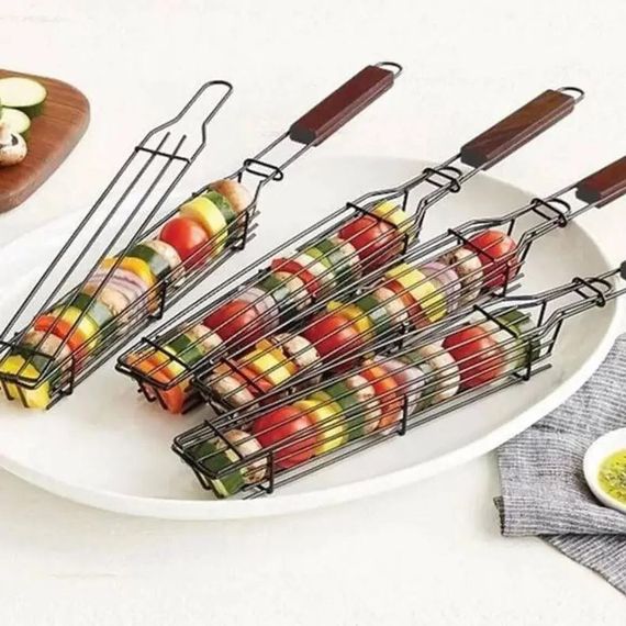 Сітка-гриль для овочів UNIQUE, Грати для грилю, Сітка для барбекю | Зображення 4