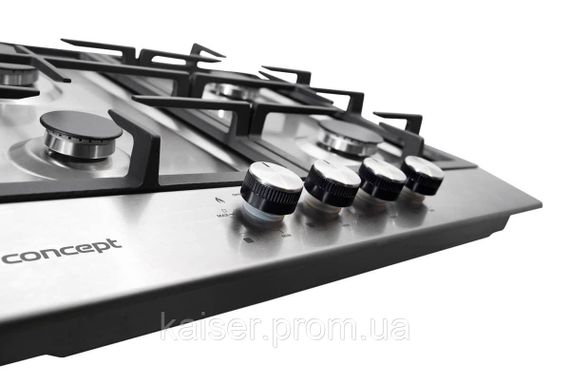 Газовая варочная поверхность 60 cm нержавеющая сталь Concept PDV4560 | Зображення 8