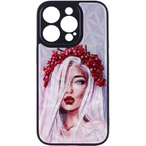 TPU+PC чохол Prisma Ladies для Apple iPhone 14 Pro (6.1") TPU+PC, Ukrainian Girl