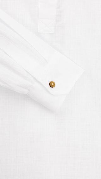 Сорочка однотонна чоловіча GENUA G01218-0011 XL Білий shop (2000999520754) | Зображення 2