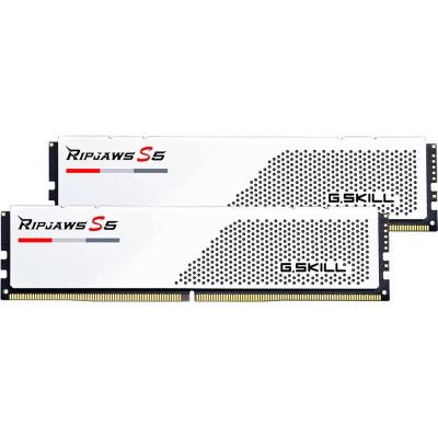 Модуль памяти для компьютера DDR5 64GB (2x32GB) 5600 MHz Ripjaws S5 White G.Skill (F5-5600J3636D32GX2-RS5W) | Зображення 2