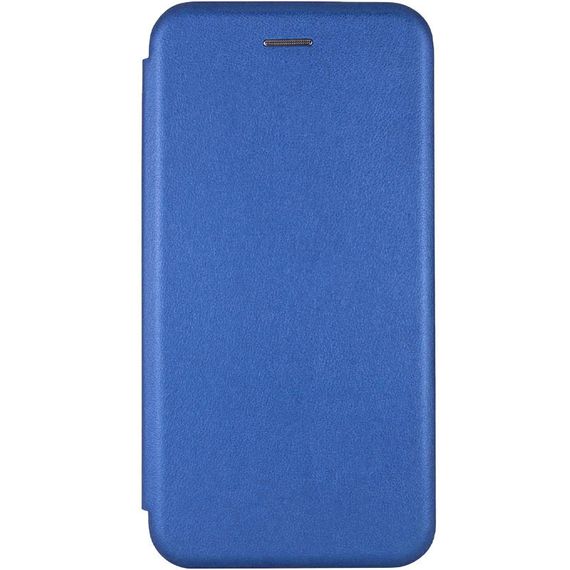 Шкіряний чохол (книжка) Classy для Samsung Galaxy A04 Слот для візитки, Синій