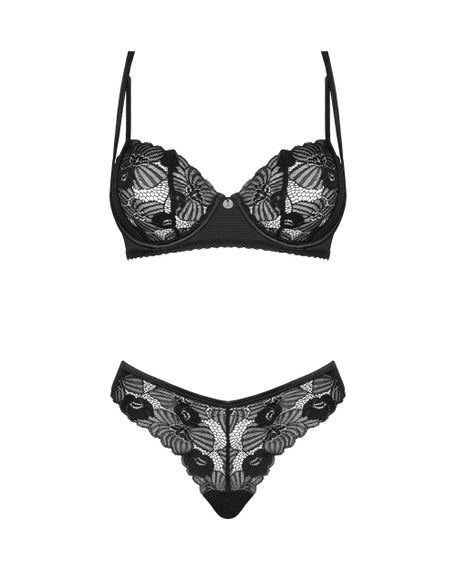 Комплект Obsessive Serena Love set Черный XL/2XL | Зображення 5