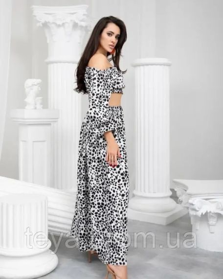 Костюм колір чорний/білий FI_003504 | Зображення 1