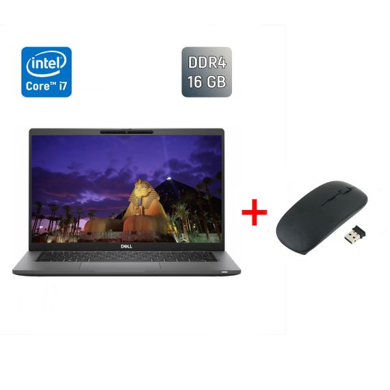 Ультрабук Dell Latitude 7420 / 14" (1920x1080) IPS / Intel Core i7-1185G7 (4 (8) ядра по 3.0 - 4.8 GHz) / 16 GB DDR4 / 512 GB SSD / Intel Iris Xe Graphics / HDMI / WebCam / Windows 11 б/в + Подарунок Бездротова миша / USB