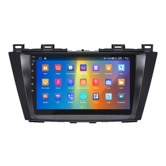 Штатная магнитола 9" Lesko для Mazda 5 II (CW) 2010-2015 2/32Gb CarPlay 4G Wi-Fi GPS Prime IPS 8 ядер Мазда | Зображення 1