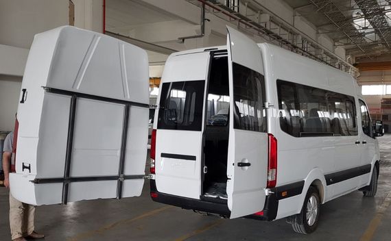 Навесной багажник для Hyundai H350 | Зображення 1