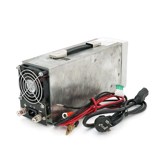 Універсальний зарядний пристрій для акумуляторів Li/Pb/Na, 0-120V, 0-25A, 220В, LED дисплей, ручна регуліровка, 315*85*13мм, 4кг | Зображення 2