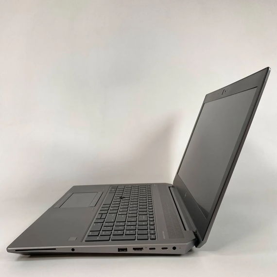 Мобільна робоча станція Б-клас HP zBook 15 G6 / 15.6" (1920x1080) IPS / Intel Core i7-9850H (6 (12) ядер по 2.6 - 4.6 GHz) / 16 GB DDR4 / 512 GB SSD / nVidia Quadro T1000, 4 GB GDDR5, 128-bit / Fingerprint / WebCam / HDMI б/в + Подарунок Миша / USB | Зображення 4