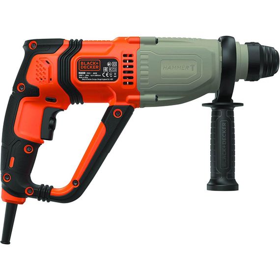 Перфоратор мережевий SDS-Plus BLACK+DECKER BEHS02K | Зображення 1