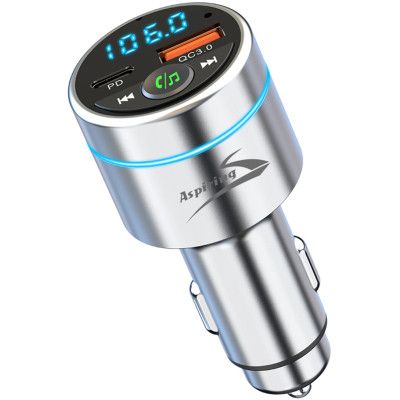 FM модулятор Aspiring Wave 5 Metal case 48 W (WV 654712) | Зображення 4