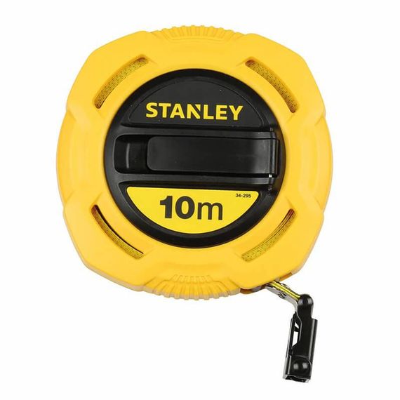 Рулетка измерительная FIBERGLASS длиной 10 м, шириной 12,7 мм, в пластмассовом корпусе STANLEY 0-34-295 | Зображення 1
