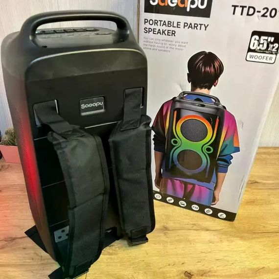Bluetooth колонка Portable Party Speaker TTD-2016 | Зображення 5