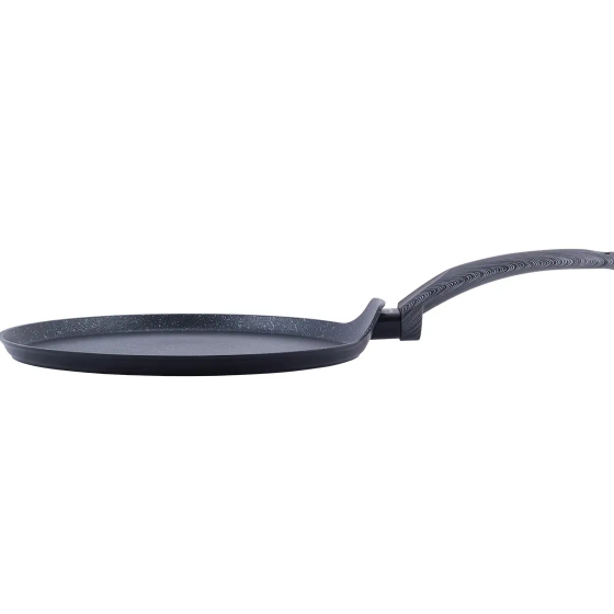 Сковорідка для млинців d28см алюміній а/п Black marble 4128 KAMILLE | Зображення 1