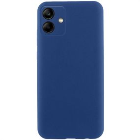 Чохол TPU GETMAN Liquid Silk Full Camera для Samsung Galaxy A06 Синій / Navy Blue