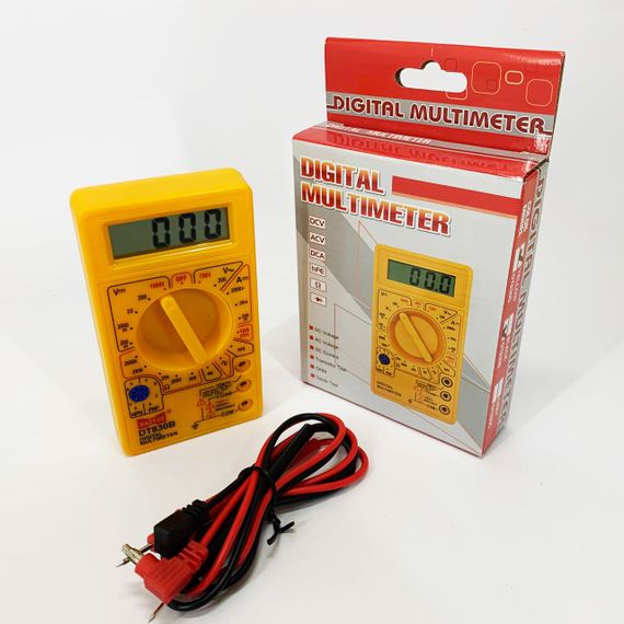 Мультиметр HAOYUE DT830B yellow | Зображення 8