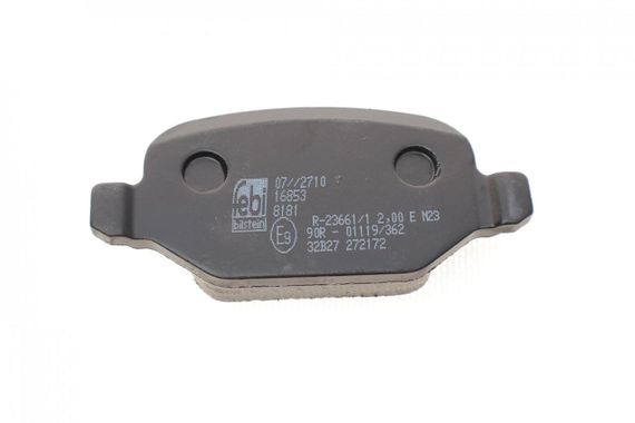 Колодки тормозные задние Fiat Linea Lancia Lybra 99- 16853 | Зображення 1
