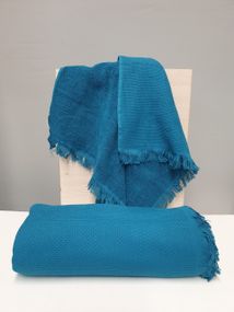 Рушник Zeron 128469 Туреччина 140*70  Махра блакитний