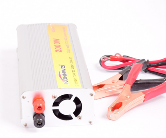 Автомобильный инвертор XPRO STRUM12 AR портативный преобразователь 12V-220V оснащён защитой от перегрузок, замыканий в сети, перегрева. мощностью 2000W  (14694_6416) | Зображення 5