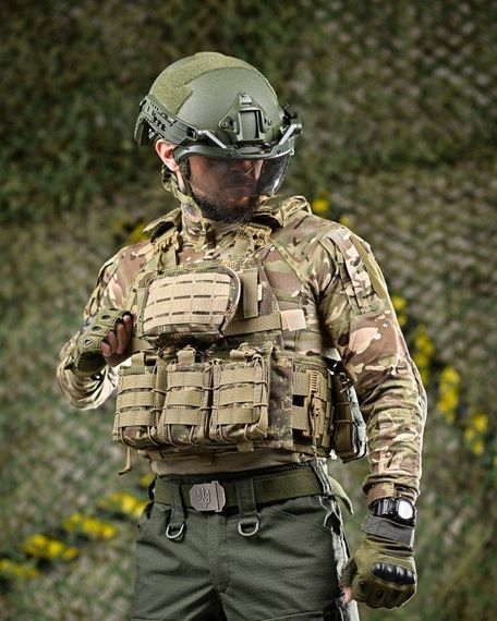 Плитоноска Attack  варан 4 точки  быстрого сброса   ВТ 2532 | Зображення 3