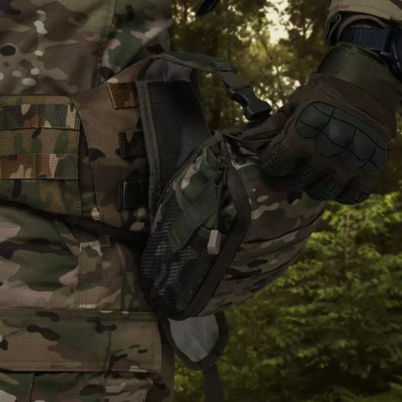 Підсумок аптечка Ukrarmor PRO Мультикам, тактична аптечка IFAK Cordura 1000 MOLLE, укрармор ЗСУ, військових | Зображення 4