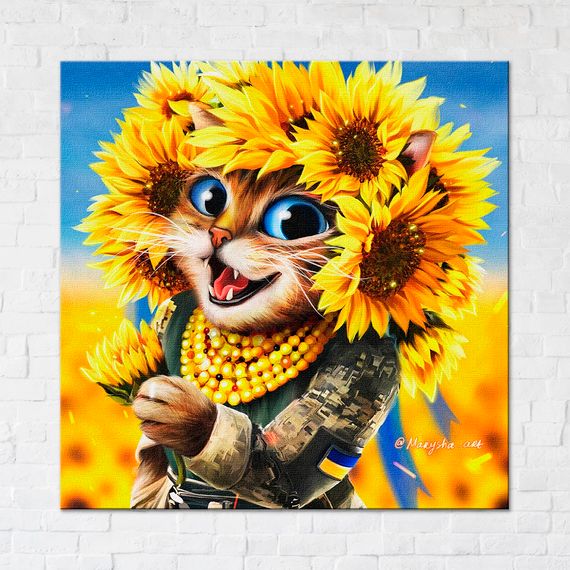 Киця Сонечко ©Маріанна Пащук