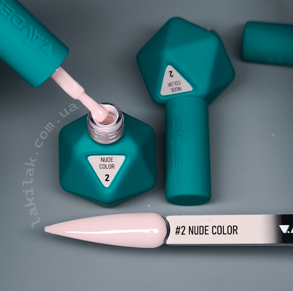 Гель-лак Victoria Avdeeva Nude Color №2 (светло-персиковый беж) 12 мл HEMA & TPO FREE