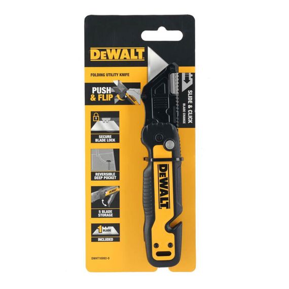 Ніж складаний з фіксованим лезом для оздоблювальних робіт DeWALT DWHT10992-0 | Зображення 5