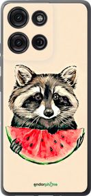 Чохол на Motorola Moto G75 5G Єнотик з кавуном "4605u-3890-2448"