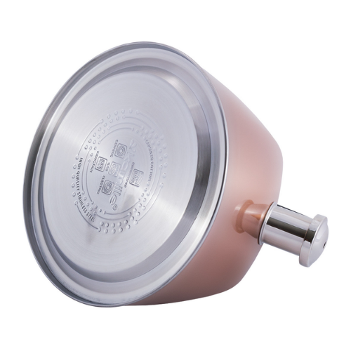 Чайник 3л з нержавіючої сталі зі свистком KAMILLE 0697 | Зображення 3