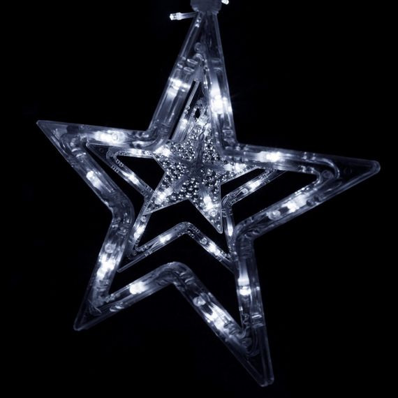 Гірлянда бахрома вулична (зовнішня) Springos 2 м 138 LED CL4011 Cold White | Зображення 5