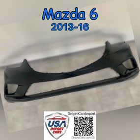 MAZDA 6 2013-2016 бампер передний, GHP950031BBB