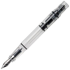 Эргономическая перьевая ручка демонстратор TWSBI Eco-T Fountain Pen, прозрачный, широкое (B)