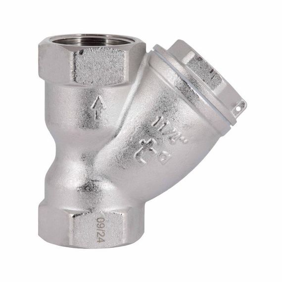 Фільтр грубого очищення Thermo Alliance Forte 1 1/4" В нікель для води косий TAF124W32 | Зображення 2