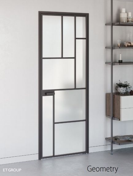 Двері міжкімнатні AluDoors Geometry Покраска по RAL
