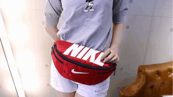 Поясна сумка Nike Team Training(червона) сумка на пояс | Зображення 6