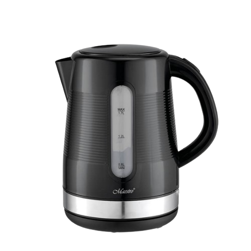 Електрочайник 1,7л 1850-2200W (диск) чорний MR-035-BLACK Maestro