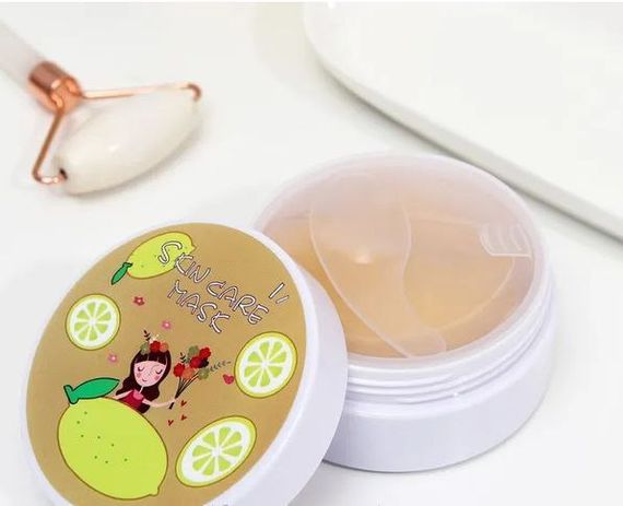 Лимонні патчі від темних кіл Skin Care Lemon Eye Mask, 60 шт | Зображення 1