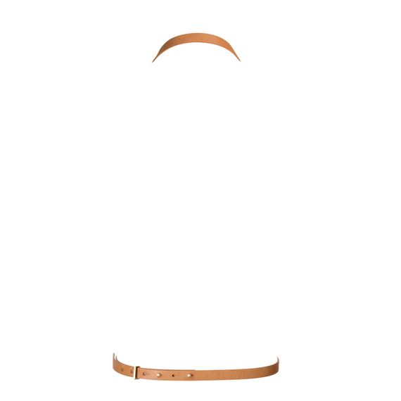 Портупея з екошкіри Bijoux Indiscrets MAZE - 8 Harness, Коричневий, One Size, ONE SIZE | Зображення 1