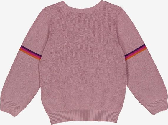 Дитячий в'язаний светр для дівчинки Green Cotton 116 см Рожевий (25111272) | Зображення 1