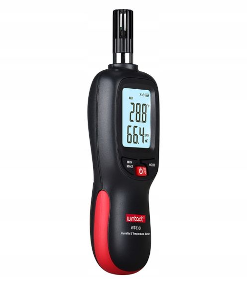 Термогігрометр цифровий Bluetooth 0-100%, -20-70 °C WINTACT WT83B | Зображення 1